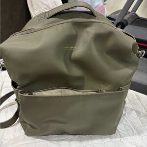 Mina Baie Olive Green Baby Bag